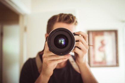 Inbound marketing Image of photographer. Inbound marketing needs vary by industry.