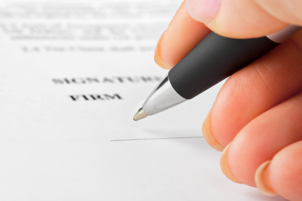 Signing an Agency Marketing Services Contract