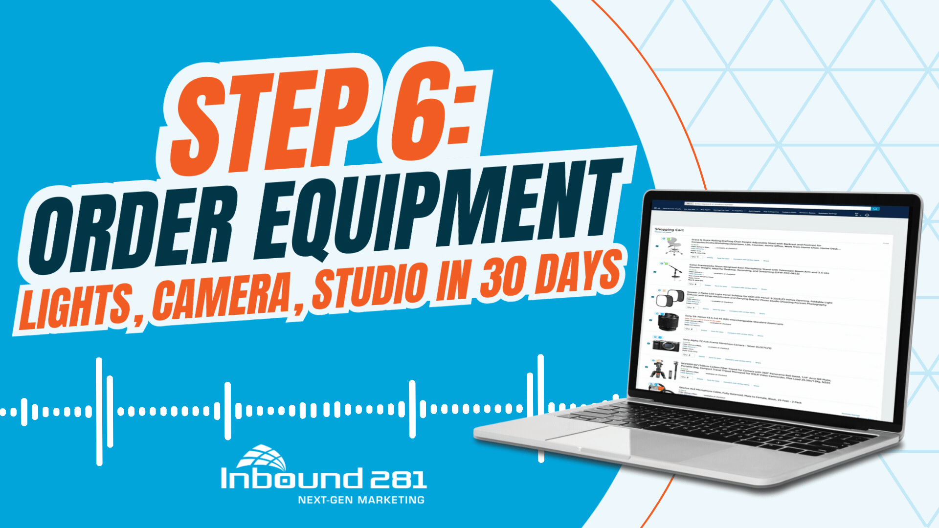 Step 6 - order equipment thumbnail