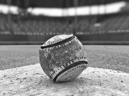 Image of baseball. 