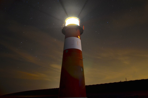 Image of a lighthouse. Creativity can motivate your audience if it illuminates a solution. 
