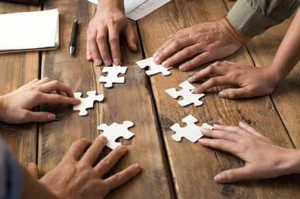 piecing together a puzzle inbound marketing agency tools