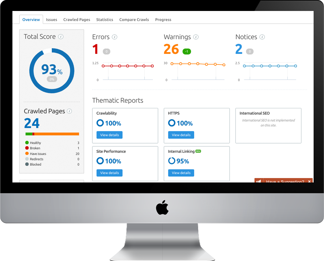 Site Health Results Image
